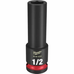Milwaukee 49-66-6222 SHOCKWAVE Impact Duty 1/2 Drive 1/2 Deep 6 Point Socket