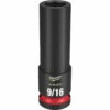 Milwaukee 49-66-6223 SHOCKWAVE Impact Duty 1/2 Drive 9/16 Deep 6 Point Socket
