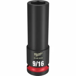 Milwaukee 49-66-6223 SHOCKWAVE Impact Duty 1/2 Drive 9/16 Deep 6 Point Socket