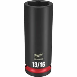 Milwaukee 49-66-6227 SHOCKWAVE Impact Duty 1/2 Drive 13/16 Deep 6 Point Socket