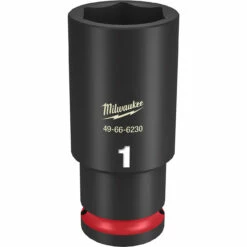 Milwaukee 49-66-6230 SHOCKWAVE Impact Duty 1/2 Drive 1 In. Deep 6 Point Socket