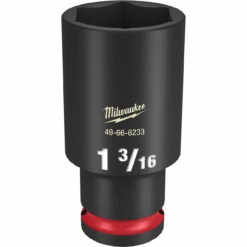 Milwaukee 49-66-6233 SHOCKWAVE Impact Duty 1/2 Drive 1-3/16 Deep 6 Point Socket