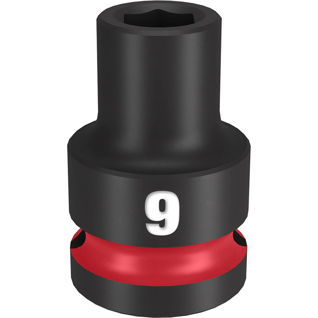 Milwaukee 49-66-6241 SHOCKWAVE Impact Duty 1/2 Drive 9MM Standard 6 Point Socket 1 Milwaukee 49-66-6241 SHOCKWAVE Impact Duty 1/2 Drive 9MM Standard 6 Point Socket