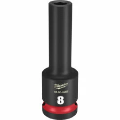 Milwaukee 49-66-6269 SHOCKWAVE Impact Duty 1/2 Drive 8MM Deep 6 Point Socket