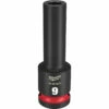Milwaukee 49-66-6270 SHOCKWAVE Impact Duty 1/2 Drive 9MM Deep 6 Point Socket