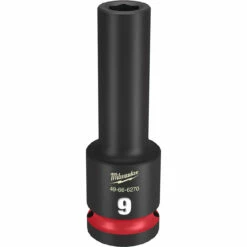 Milwaukee 49-66-6270 SHOCKWAVE Impact Duty 1/2 Drive 9MM Deep 6 Point Socket