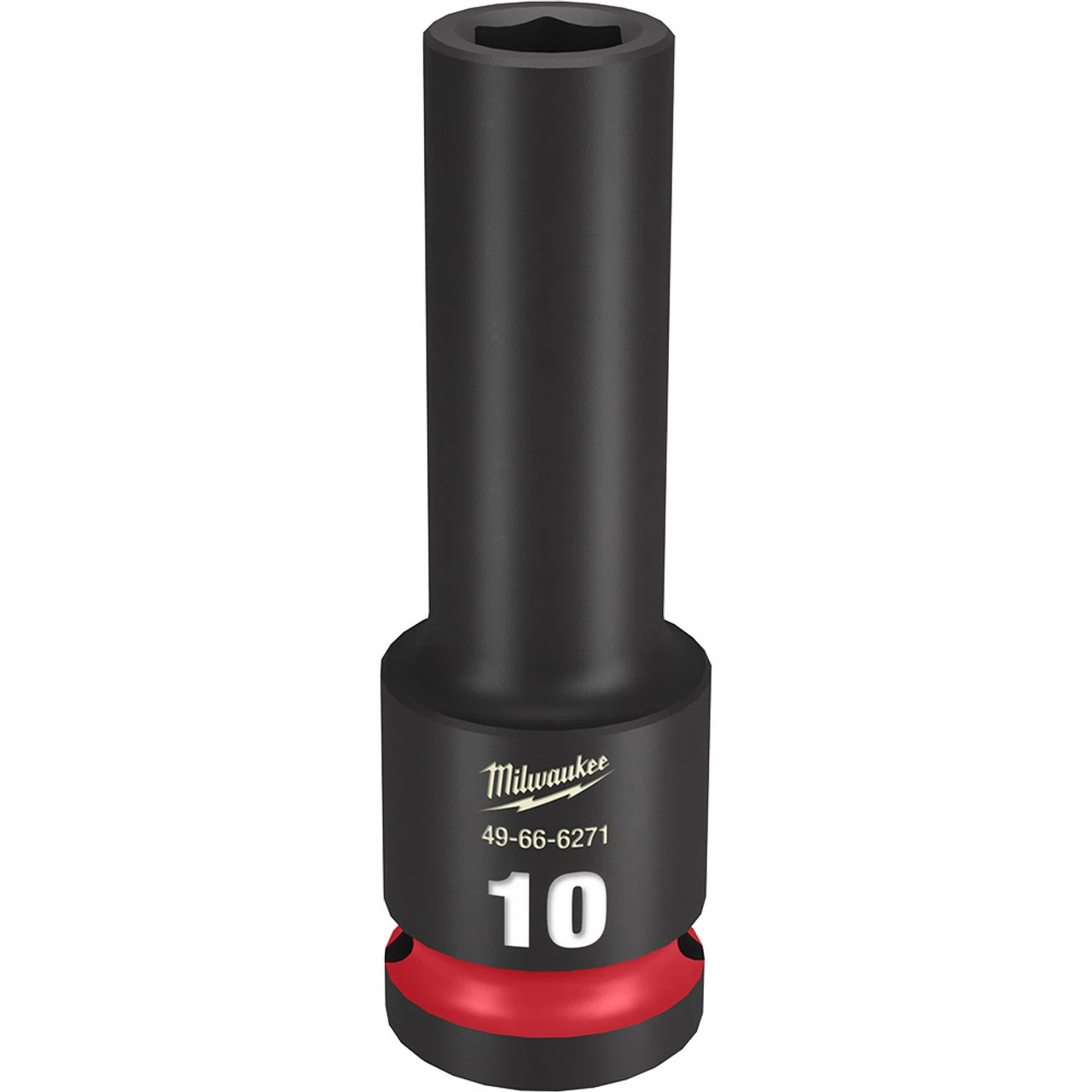 Milwaukee 49-66-6271 Impact 1/2 Drive 10MM Deep Socket 1 Milwaukee 49-66-6271 Impact 1/2 Drive 10MM Deep Socket