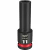 Milwaukee 49-66-6272 SHOCKWAVE Impact Duty 1/2 Drive 11MM Deep 6 Point Socket