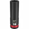 Milwaukee 49-66-6277 SHOCKWAVE Impact Duty 1/2 Drive 16MM Deep 6 Point Socket