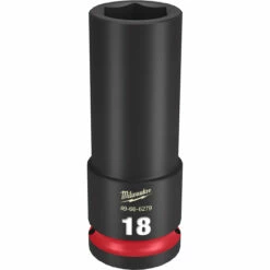 Milwaukee 49-66-6279 SHOCKWAVE Impact Duty 1/2 Drive 18MM Deep 6 Point Socket