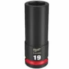 Milwaukee 49-66-6280 SHOCKWAVE Impact Duty 1/2 Drive 19MM Deep 6 Point Socket