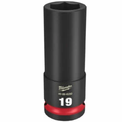 Milwaukee 49-66-6280 SHOCKWAVE Impact Duty 1/2 Drive 19MM Deep 6 Point Socket