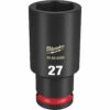Milwaukee 49-66-6288 SHOCKWAVE Impact Duty 1/2 Drive 27MM Deep 6 Point Socket