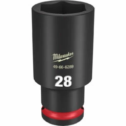 Milwaukee 49-66-6289 SHOCKWAVE Impact Duty 1/2 Drive 28MM Deep 6 Point Socket