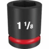 Milwaukee 49-66-6309 SHOCKWAVE Impact Duty 3/4 Drive 1-1/8 Standard 6 Point Socket