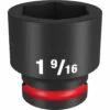 Milwaukee 49-66-6316 SHOCKWAVE Impact Duty 3/4 Drive 1-9/16 Standard 6 Point Socket