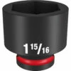 Milwaukee 49-66-6322 SHOCKWAVE Impact Duty 3/4 Drive 1-15/16 Standard 6 Point Socket
