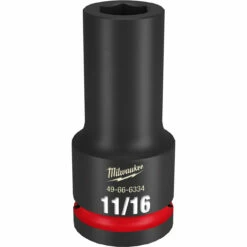 Milwaukee 49-66-6334 SHOCKWAVE Impact Duty 3/4 Drive 11/16 Deep 6 Point Socket