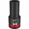 Milwaukee 49-66-6335 SHOCKWAVE Impact Duty 3/4 Drive 3/4 Deep 6 Point Socket
