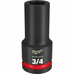 Milwaukee 49-66-6335 SHOCKWAVE Impact Duty 3/4 Drive 3/4 Deep 6 Point Socket