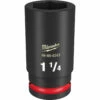 Milwaukee 49-66-6343 SHOCKWAVE Impact Duty 3/4 In. Drive 1-1/4 In. Deep 6 Point Socket