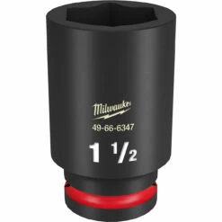 Milwaukee 49-66-6347 SHOCKWAVE Impact Duty 3/4 Drive 1-1/2 Deep 6 Point Socket