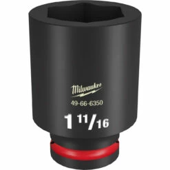 Milwaukee 49-66-6350 SHOCKWAVE Impact Duty 3/4 Drive 1-11/16 Deep 6 Point Socket