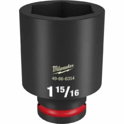 Milwaukee 49-66-6354 SHOCKWAVE Impact Duty 3/4 Drive 1-15/16 Deep 6 Point Socket