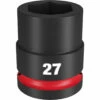 Milwaukee 49-66-6365 SHOCKWAVE Impact Duty 3/4 Drive 27MM Standard 6 Point Socket