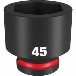 Milwaukee 49-66-6383 SHOCKWAVE Impact Duty 3/4 Drive 45MM Standard 6 Point Socket