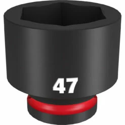 Milwaukee 49-66-6385 SHOCKWAVE Impact Duty 3/4 Drive 47MM Standard 6 Point Socket