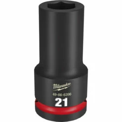 Milwaukee 49-66-6396 SHOCKWAVE Impact Duty 3/4 Drive 21MM Deep 6 Point Socket