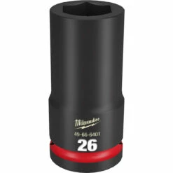 Milwaukee 49-66-6401 SHOCKWAVE Impact Duty 3/4 Drive 26MM Deep 6 Point Socket