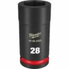 Milwaukee 49-66-6403 SHOCKWAVE Impact Duty 3/4 Drive 28MM Deep 6 Point Socket