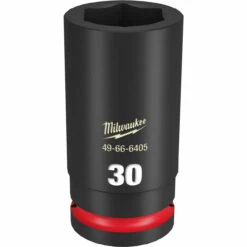 Milwaukee 49-66-6405 SHOCKWAVE Impact Duty 3/4 Drive 30MM Deep 6 Point Socket