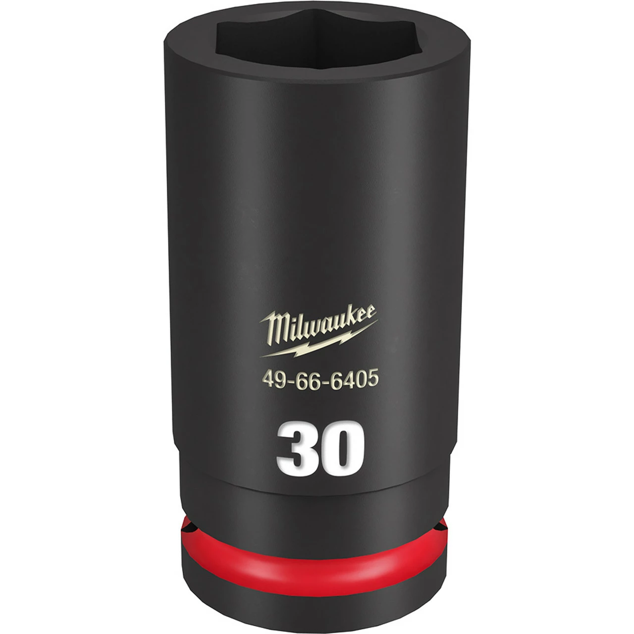 Milwaukee 49-66-6405 SHOCKWAVE Impact Duty 3/4 Drive 30MM Deep 6 Point Socket 1 Milwaukee 49-66-6405 SHOCKWAVE Impact Duty 3/4 Drive 30MM Deep 6 Point Socket