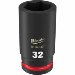 Milwaukee 49-66-6407 SHOCKWAVE Impact Duty 3/4 Drive 32MM Deep 6 Point Socket