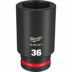 Milwaukee 49-66-6411 SHOCKWAVE Impact Duty 3/4 Drive 36MM Deep 6 Point Socket