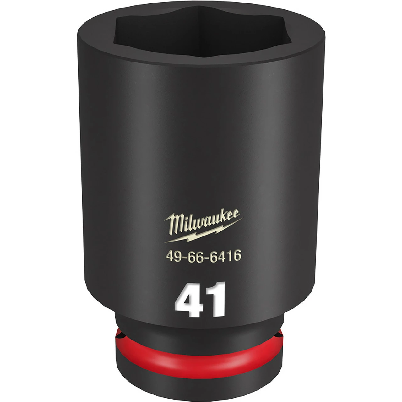 Milwaukee 49-66-6416 SHOCKWAVE Impact Duty 3/4 Drive 41MM Deep 6 Point Socket 1 Milwaukee 49-66-6416 SHOCKWAVE Impact Duty 3/4 Drive 41MM Deep 6 Point Socket