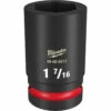 Milwaukee 49-66-6511 SHOCKWAVE Impact Duty 1 Drive 1-7/16 Deep 6 Point Socket