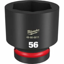 Milwaukee 49-66-6611 SHOCKWAVE Impact Duty 1 Drive 56MM Standard 6 Point Socket