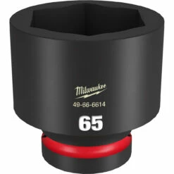 Milwaukee 49-66-6614 SHOCKWAVE Impact Duty 1 Drive 65MM Standard 6 Point Socket