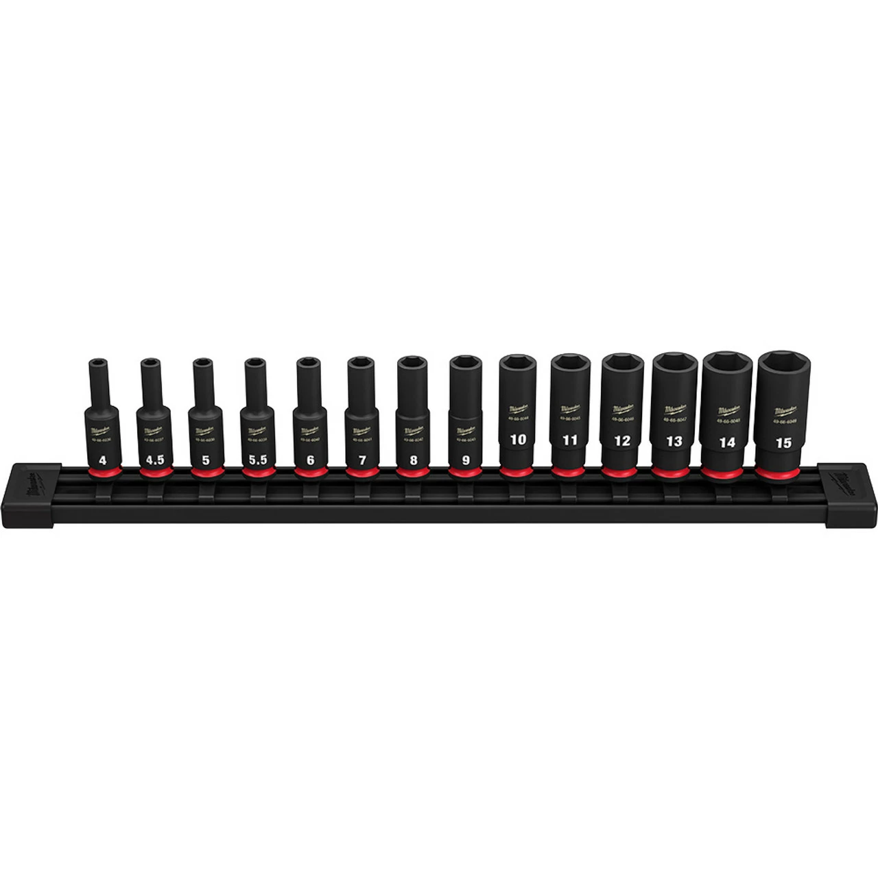 Milwaukee 49-66-7003 14 Pc Impact Metric Deep Socket Set 1 Milwaukee 49-66-7003 14 Pc Impact Metric Deep Socket Set