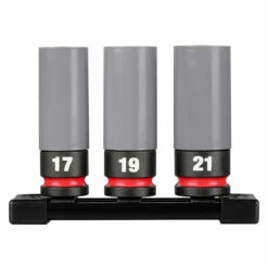 Milwaukee 49-66-7830 1/2 Drive 3PC Lug Nut Socket Set