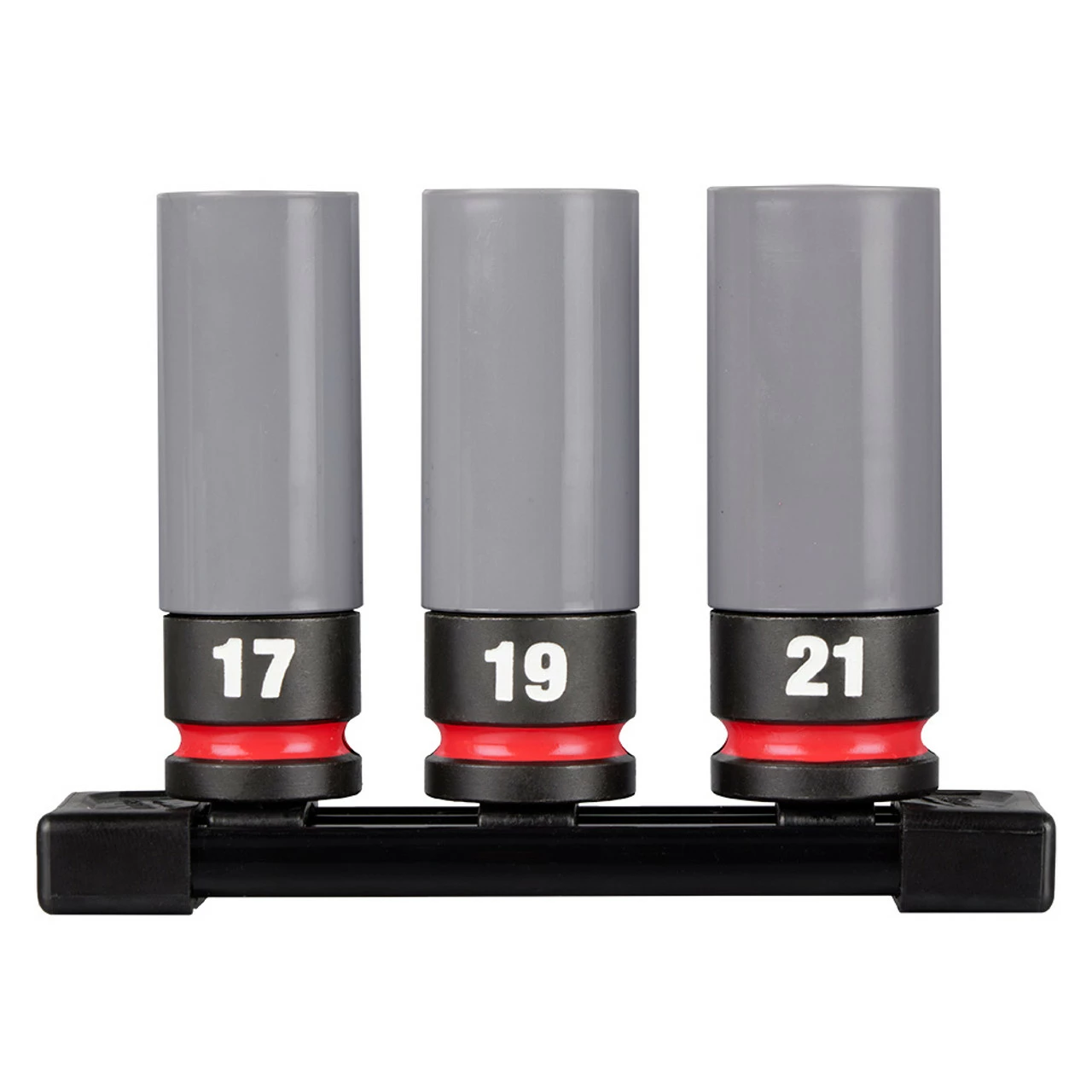 Milwaukee 49-66-7830 1/2 Drive 3PC Lug Nut Socket Set 1 Milwaukee 49-66-7830 1/2 Drive 3PC Lug Nut Socket Set