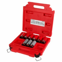 Milwaukee 49-66-7832 1/2 Drive 9PC Lug Nut Wheel Socket Set