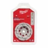 Milwaukee 49-93-7750 4 In. Diamond Cup Wheel Double Row