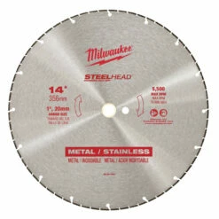 Milwaukee 49-93-7840 14 In. STEELHEAD Diamond Cut-Off Blade