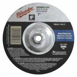 Milwaukee 49-94-7015 7 In X 1/8 In X 5/8-11 In Grinding Wheel Type 27