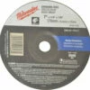 Milwaukee 49-94-7020 7 In. X 1/4 In. X 7/8 In. Grinding Wheel Type 27